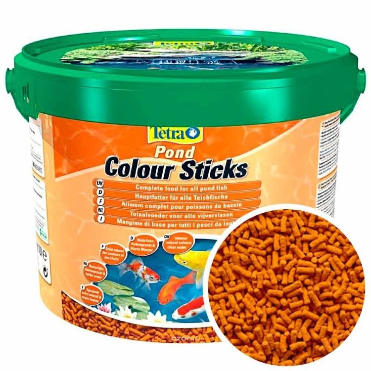 Корм для прудовой рыбы Tetra Pond Color Sticks 10L