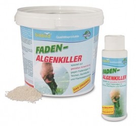 Препарат для борьбы с нитевидными водорослями в пруду Biobird Faden Algenkiller 5Kg до 100 куб.