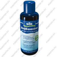 Живые бактерии для быстрого запуска пруда Soll BioBooster 250 ml.