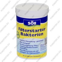 Живые бактерии для запуска фильтра Soll FilterStarterBakterien 100g.