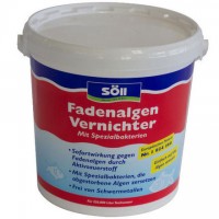 Против нитевидных водорослей Soll FadenalgenVernichter 2.5kg. на 80.000 литров