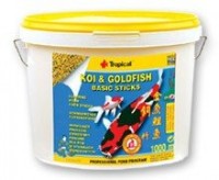 Koi&Goldfish Wheat Germ&Garlic Sticks 10 l